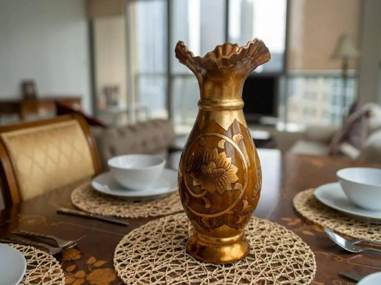 Elegant Apartment Overlooking Dubai Mall Fountain.