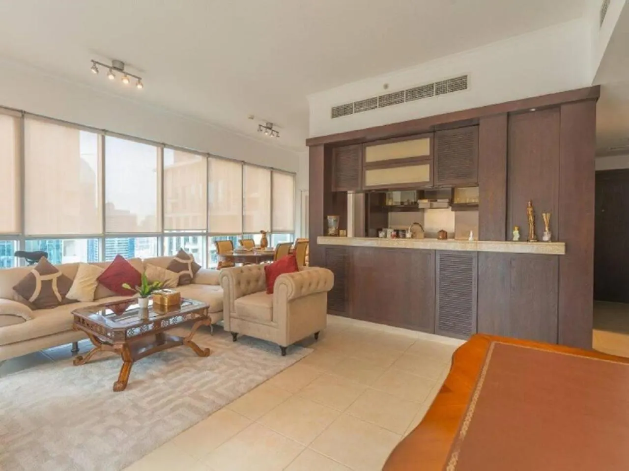 Elegant Apartment Overlooking Dubai Mall Fountain. United Arab Emirates
